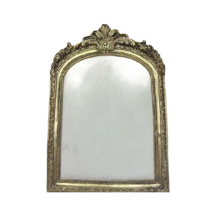 Vintage Inspired Earring Necklace Display Stand Flannel Lined Resin Frame Jewelry Organizers For Home Store Decoration