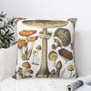 Mushroom Mycology Fungi Foraging Mushroom Whisperer Pillowcase Cushion Cover Decorations Throw Pillow Case Cover Home