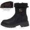 Fashion AIYUQI Women Snow Boots Genuine Leather 2025 New Large Size Anti Slip Women's Winter Boots Fashion Wool Warm Women's Ankle Boots