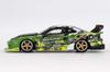 Sunrich MINI GT Scale Nissan Silvia Silhouette V2 2024 Formula Drift Japan Finished Model 1/64 (S15) LB-Super #555 (Right-Hand Drive) MGT00823-R