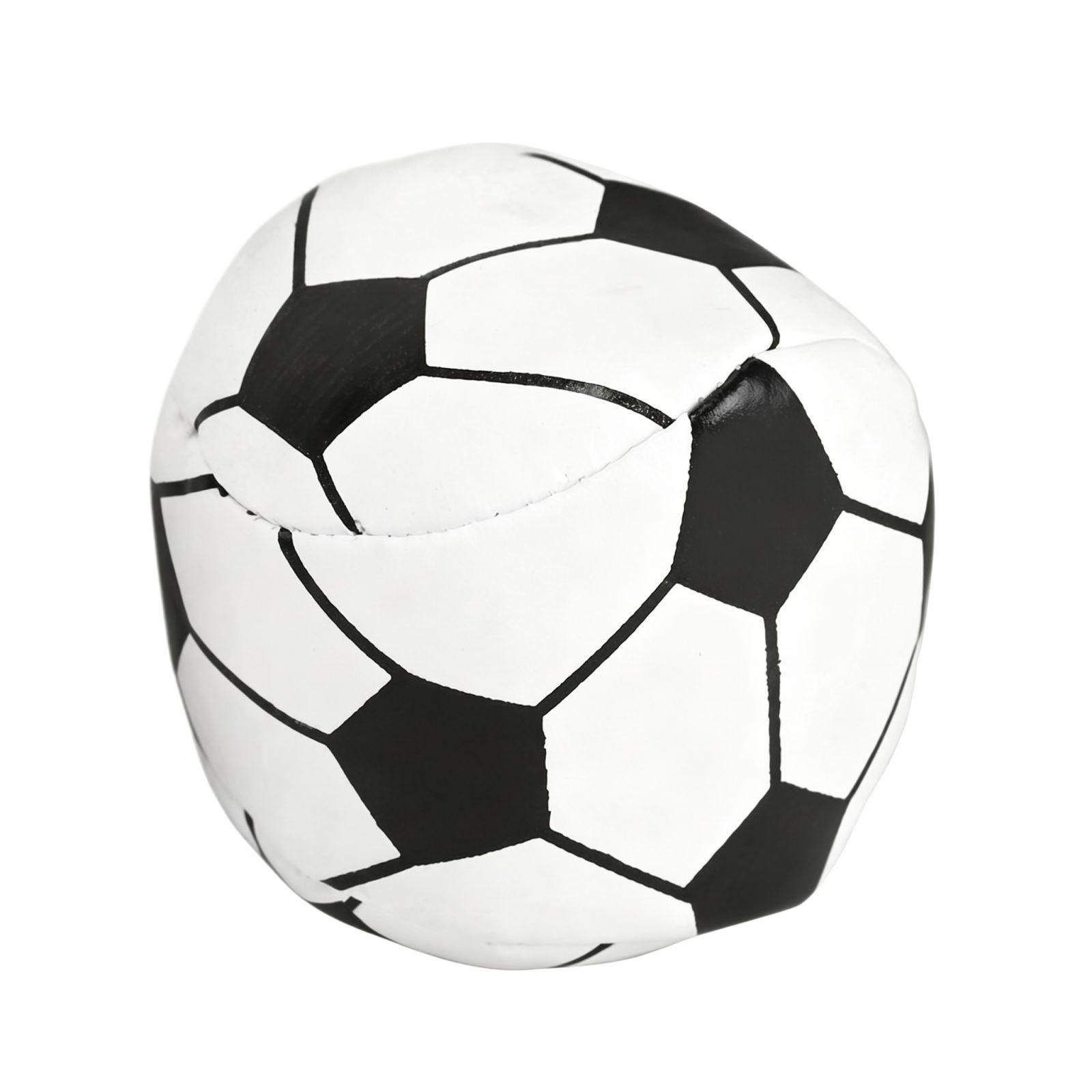 

12pc PU Leather Bean Bag Set Soccer Pattern Durable Soft Filling Indoor Outdoor Game Accessories One Size