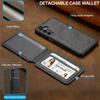 Magsafe Magnetyczne Składane Skórzane Etui na Telefon dla Samsung Galaxy S25 FE S24 Ultra S23 S22 Plus S21 A17 5G A56 A36 A16 A55 A35 A15 A54 A14 Pokrowiec Portfel na Karty