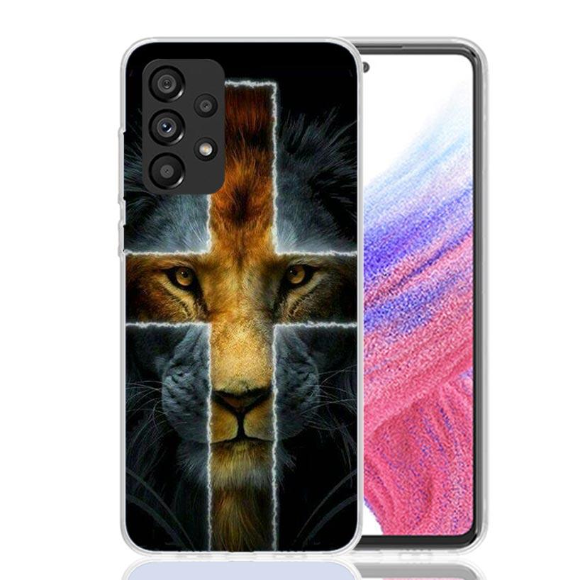 

God Jesus Pray Cross Case Phone Cover for Samsung Galaxy A17 A16 A15 A14 A13 A56 A55 A54 A53 A36 A35 A34 A33 A26 A25 A24 A23 A05 Samsung A56