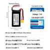 High Discharge 7.4V 850mAh Lithium Drone & Robot Battery