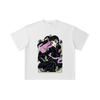 260 GSM Double Yarn 32 Count 100% Cotton Demon Slayer V77 Kanao Print Unisex Heavy Cotton T Shirt