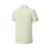 FILA Golf Series Fashion Simple Basic Sports Training Golf Versatile Comfortable Knitted Short Sleeve Polo Shirt Men tops Green A11M625102FLG