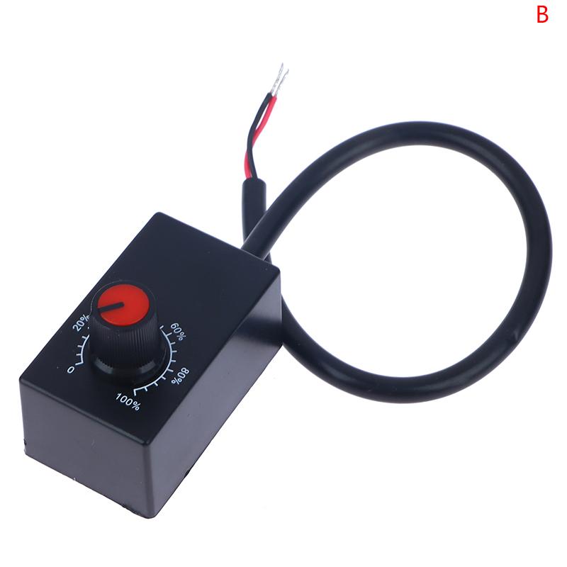 Mini Dc 0-10V 1-10V Knob Dimmer 0-100% Scale Electronic Potentiometer For Led Dimmable Grow Lights Power Driver