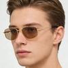 New Fashion Pilot Punk Y2k Sunglasses Unisex Vintage UV-Protective Street Style Sun Glasses UV400 Outdoor Travelling Shades