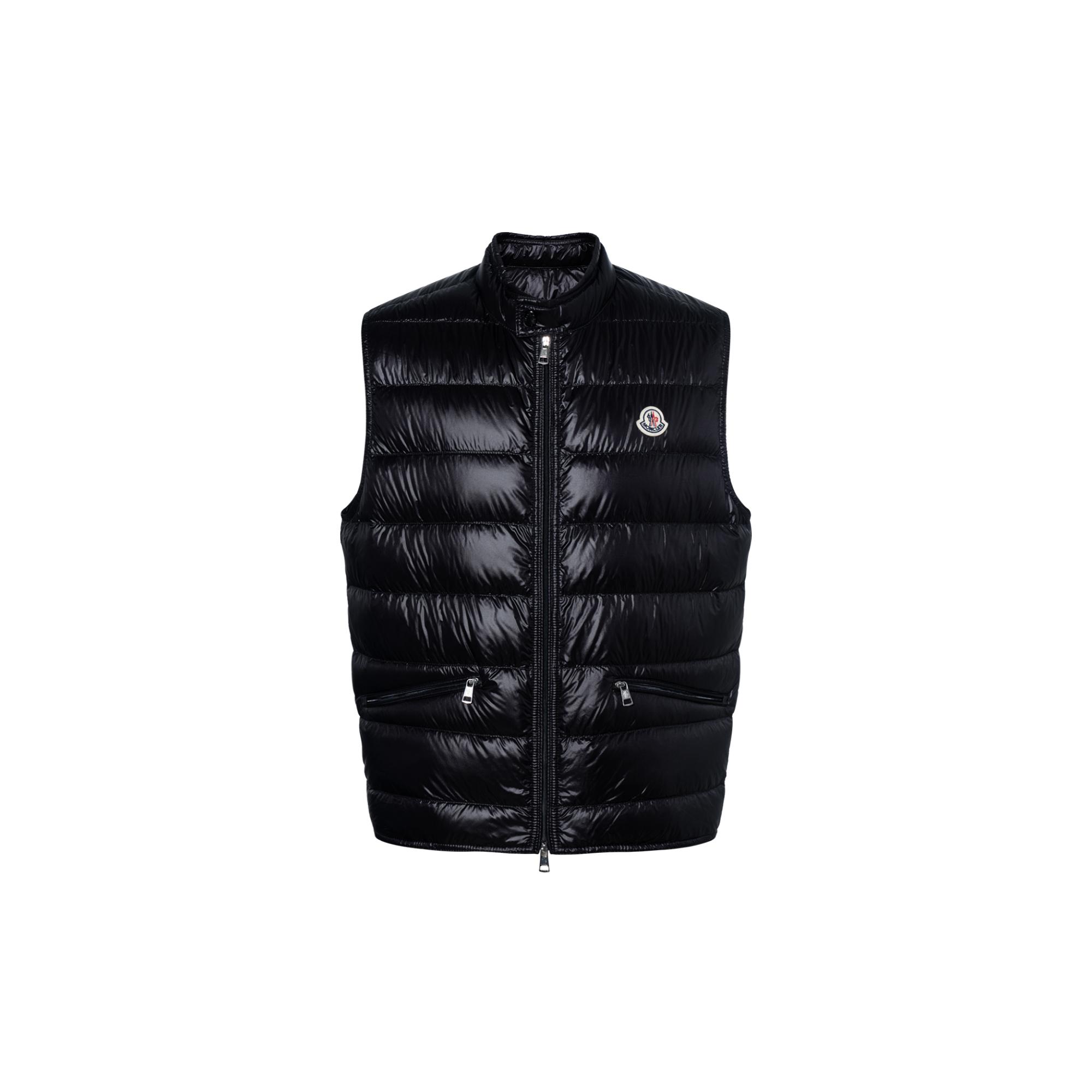 Moncler Gui Dūnu Veste Unisex Melna