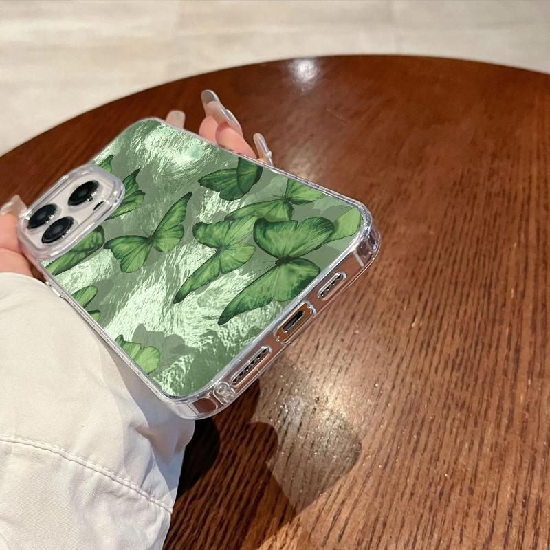Luxury Butterfly Shadow Phone Case For Xiaomi 14T 13T Pro 14Tpro 11 Lite 5G NE Silicone Shockproof Girls Women Fundas Cover