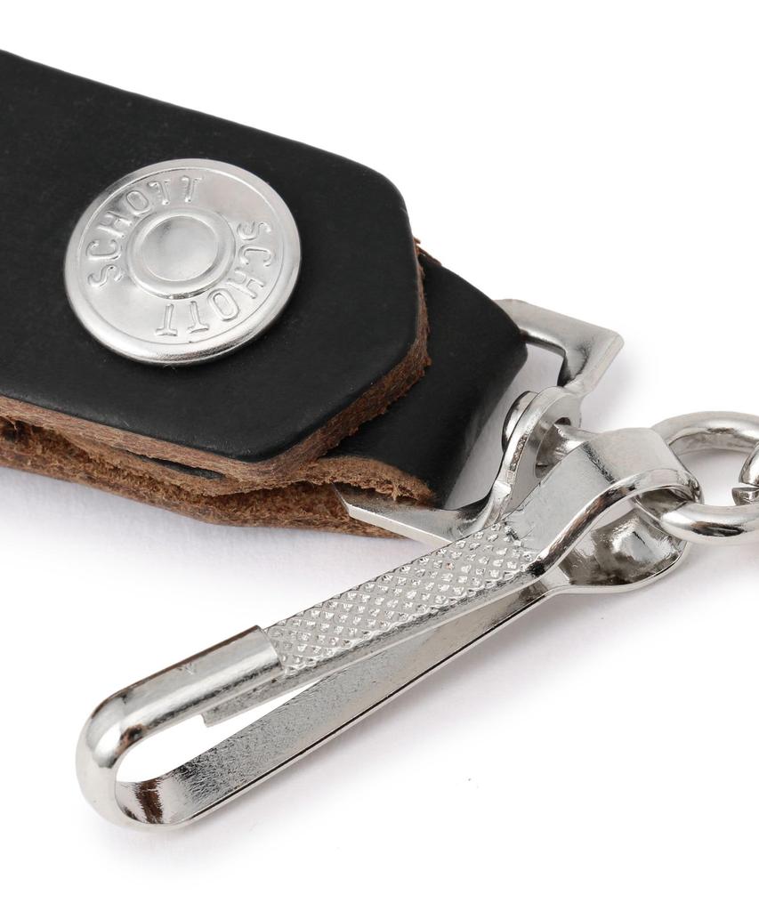 Schott Wallet Chain for Men, F 010 Black, 782-5970024