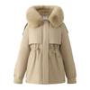 Fleece and thicker pie overcome women's new winter loose small short cotton-padded jacket