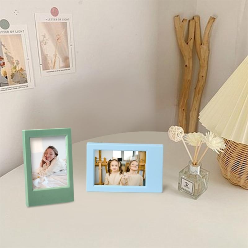 3 Inch Mini Film Photo Frame Children's Art Picture Frames for Photo Frame Display Stand Desktop Decorations