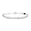 Oui Vuitton Empreinte Mall Bangle White Gold Q053-