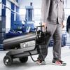 VEVOR Kerosene/Diesel Forced Air Heater, 100000Btu Torpedo Space Heater, Portable with Thermostat Control