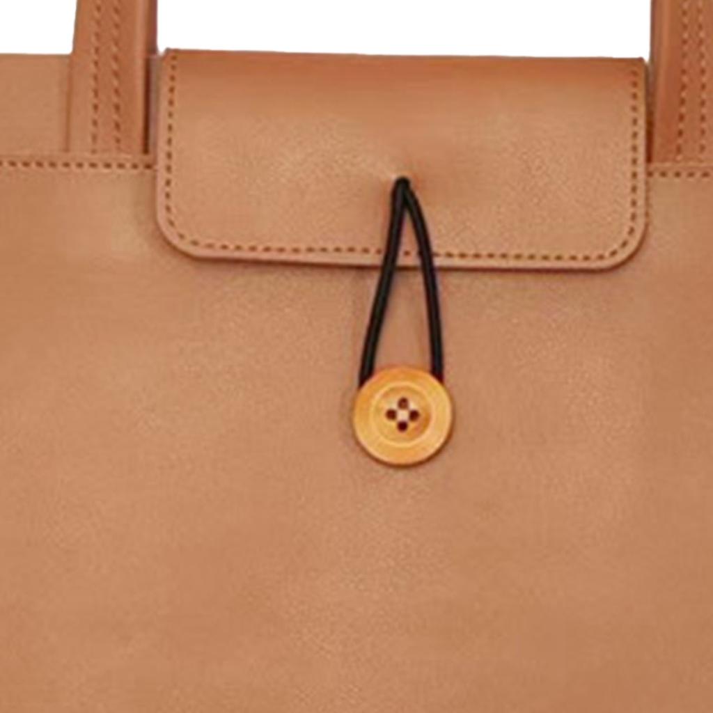 PU-Leder-Computertasche Dünn Leicht Handgehaltene Laptop-Tragetasche mit Bequemem Griff für Reisen Geschäftsreise