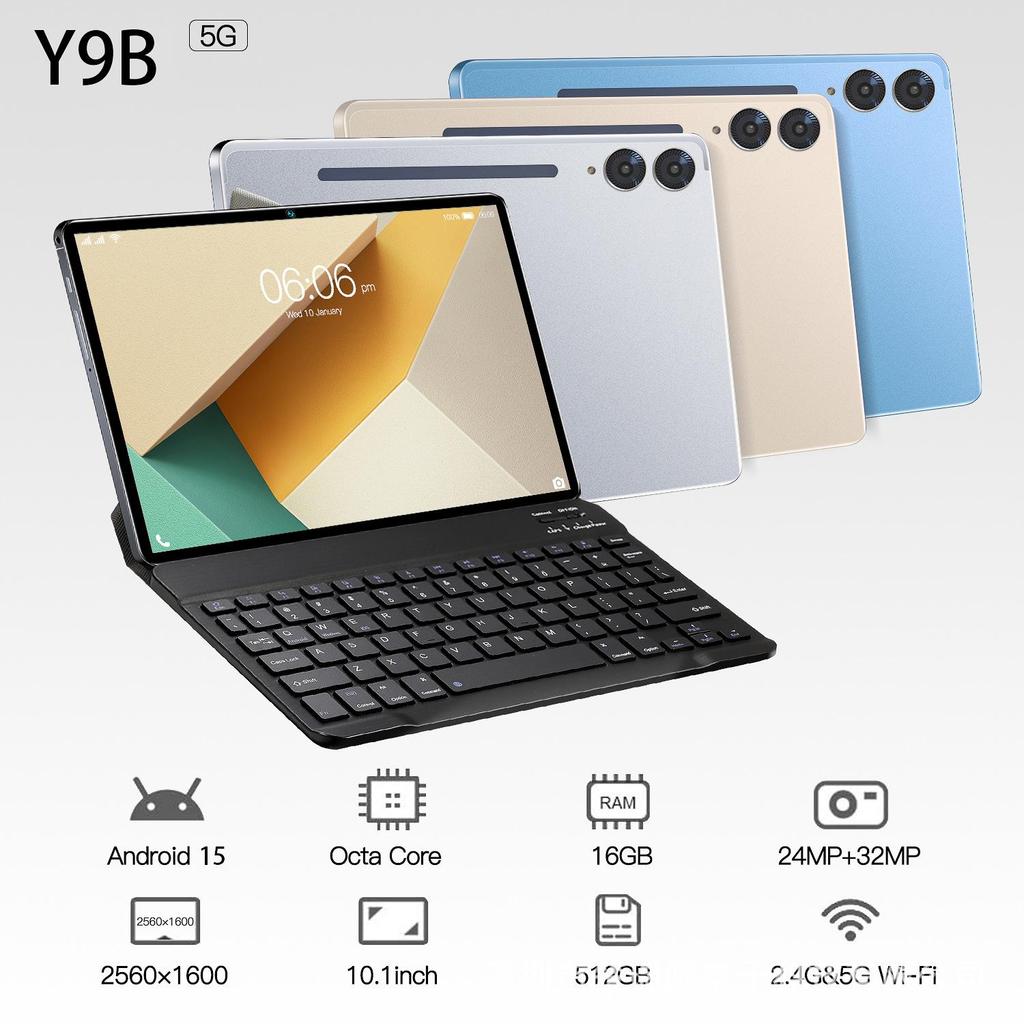 10,1-Zoll 5G Bluetooth WiFi Octa-Core Tablet zum Lernen & Spielen