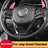 For Jeep Grand Cherokee 2014 2015 2016 2017 2018  Car ABS Steering Wheel Button Frame Cover Trims Auto Interior Accessories