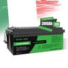 12V 300AH Akumulatory Litowo-Jonowe LiFePO4 Niemcy Magazyn UE BMS 200A Odpowiednie do Kempingu, Kampera, domowego Systemu Energii Słonecznej