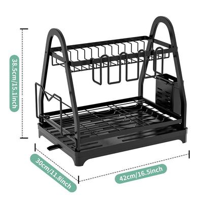 Kitchen Countertop Dish Drying Rack