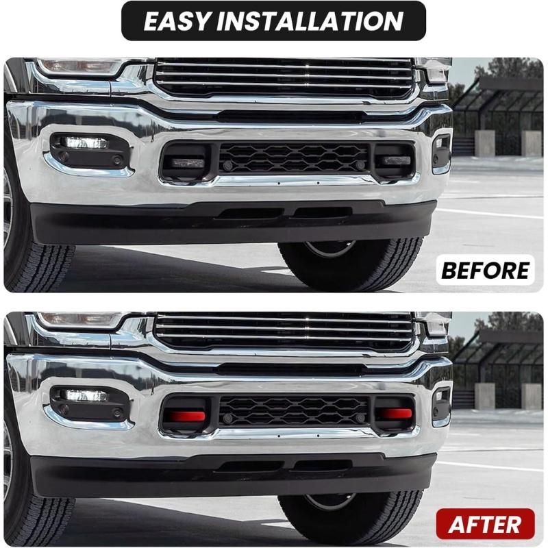 Upgrades Tow Hook Covers Protective Front Hitch Guards Strong Nitrile Front Hitch Protectors Easy to Use for 2500