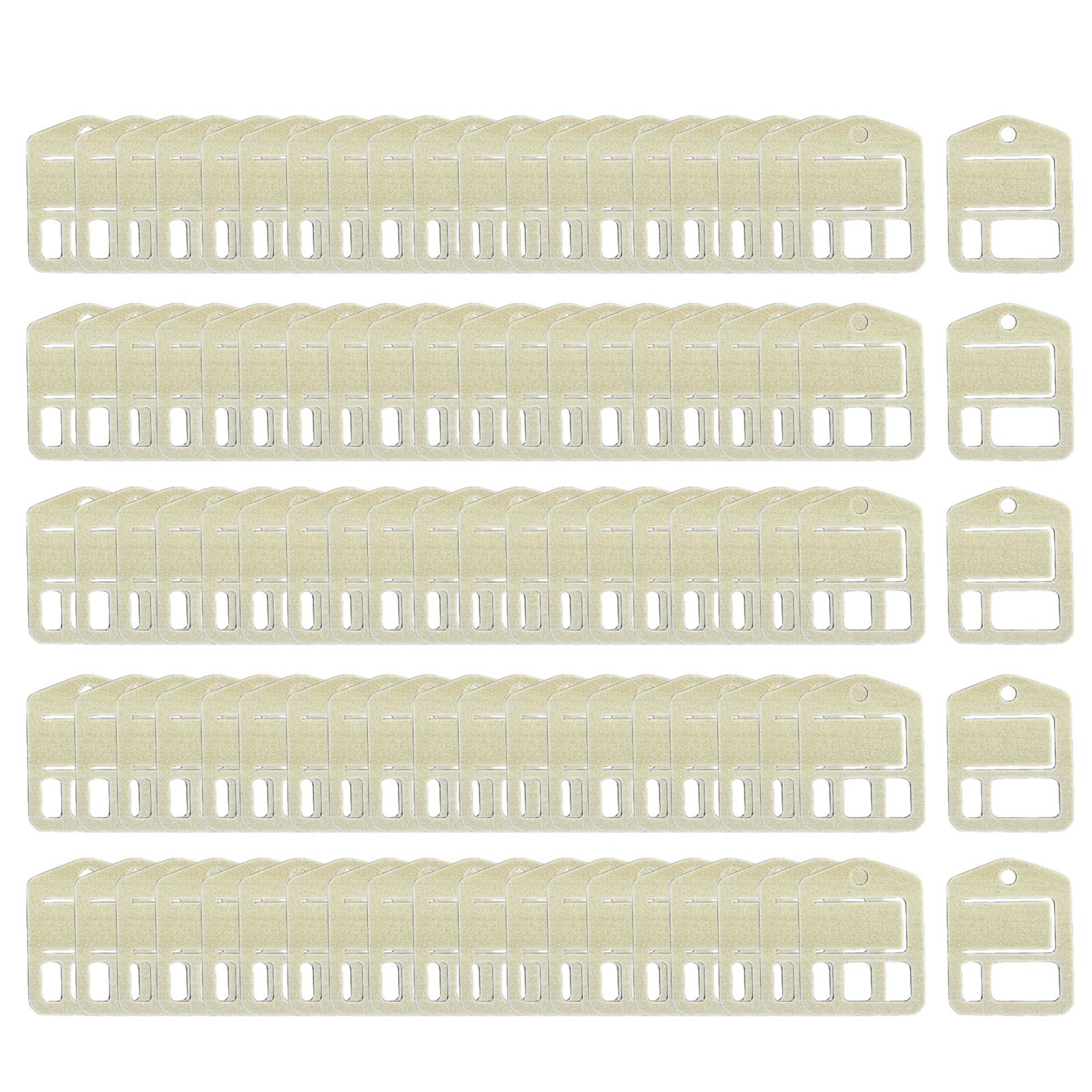 

100 шт. Органайзер для ниток для вышивки Floss Drops Деревянные инструменты для вышивки крестом Thread Drops для эффективного хранения G