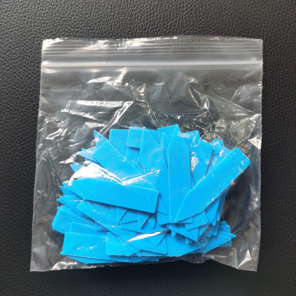 100pcs Garden Plant Labels, Fleshy Labels, Waterproof Cards for Agricultural Flowers and Gardening Plastic DIY Label Tool