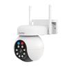 ELEPRO 5MP Outdoor Security Camera with PTZ360 All-Directional Monitoring (Better Resolution Than 1080P or 3MP, Full-Color Night Vision, Auto Tracking