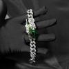 Hip Hop Hipster Diamond Bracelet Cuban Chain Full Diamond Chain Jewelry