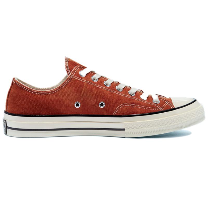 Converse Chuck Taylor All Star 1970s Comfortable Casual Low-Top Espadrilles Unisex Reddish-Orange