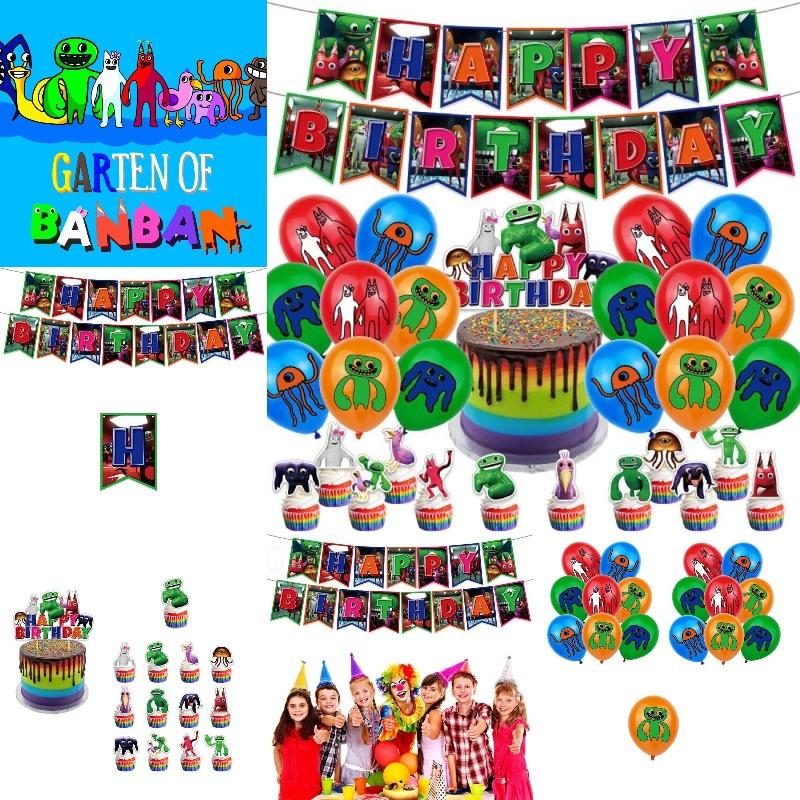 Garten Of Banban Theme Party Birthday Decoration Kit High Quality And Safe Materials