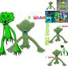 Tall Victor's Banban Kindergarten Green Flowering Cauliflower Plush