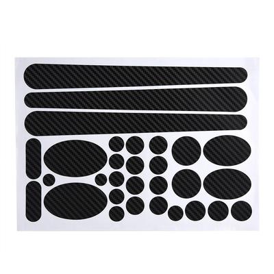 Kit Protezione Adesivi Foderi Bassi e Telaio Per Bici Bicicletta Ciclo Pellicola Decorativa Trasparente