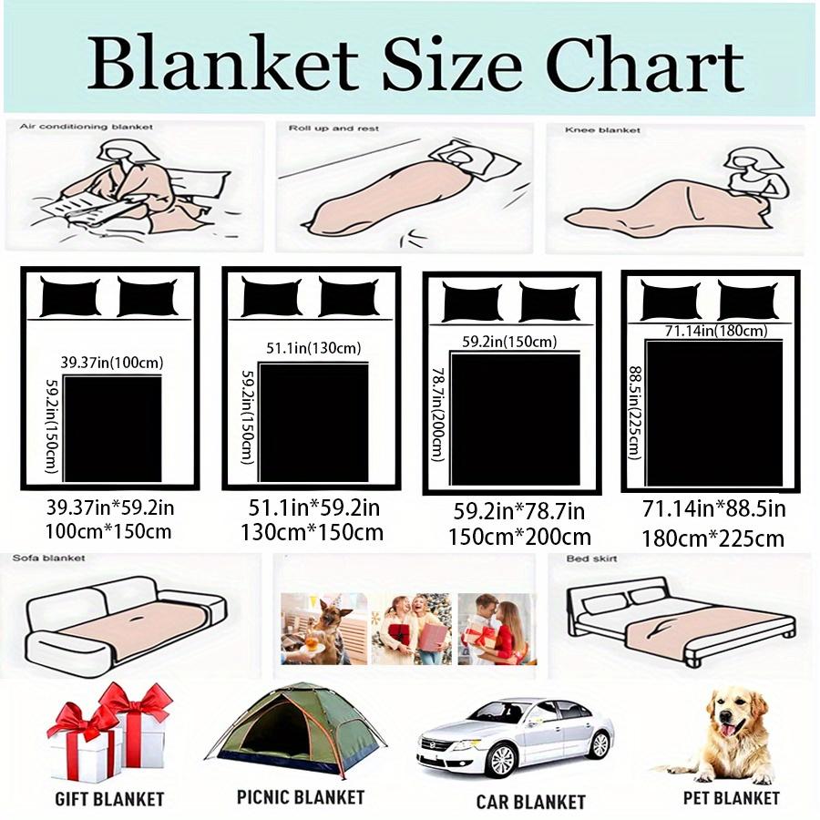 Tropical hibiscus and palm leaf patterns Blanket for Sofa Bed Travel Camping Living Room Office Conditioning Blanket