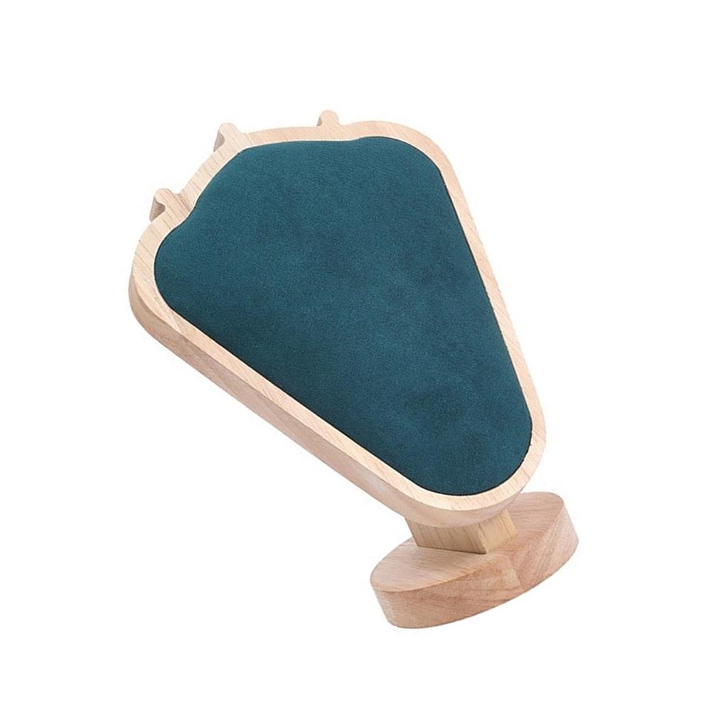 Velvets Necklace Showcase Stand Jewelry Chain Display Holder Elegant Women Accessories Organizer for Dressing Table