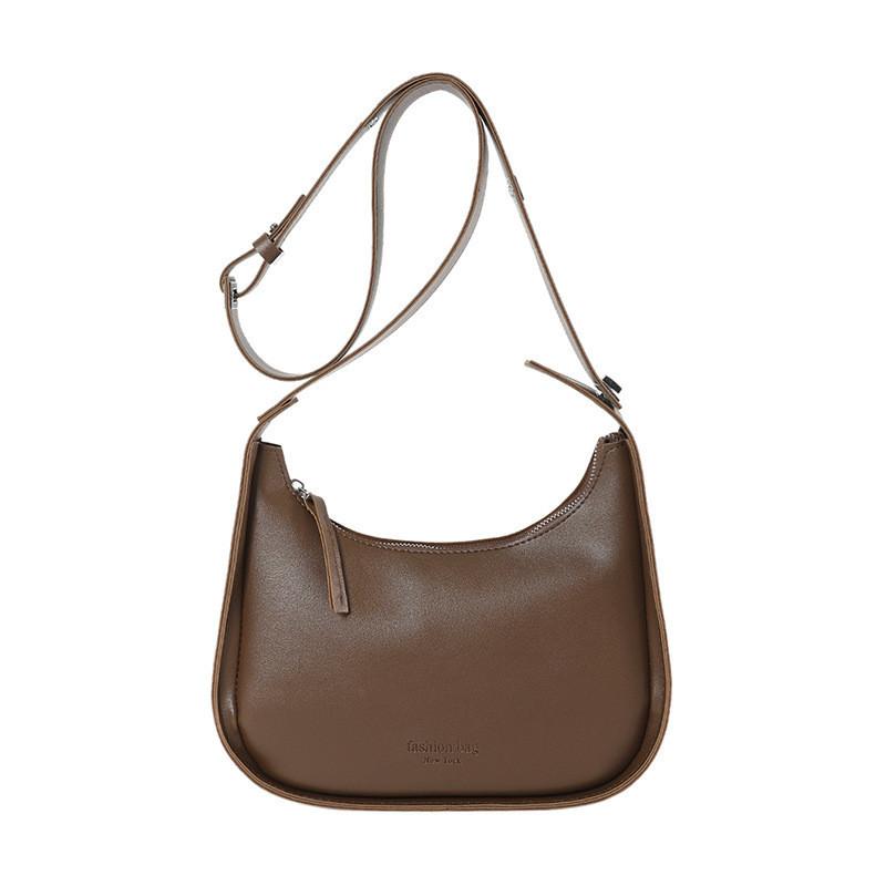 Wholesale Popular Simple Small Square Bag Women s Spring New Versatile Commuter Shoulder Bag коричневый