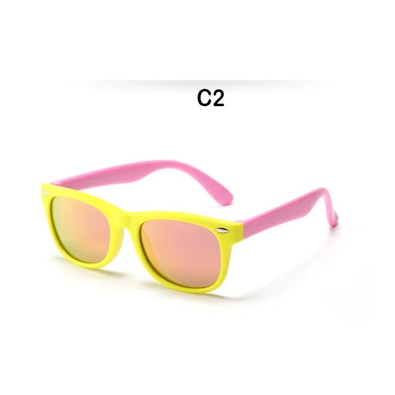 New Polarized Kids Sunglasses TR90 Silicone Boys Girls Sun Glasses Children Baby Outdoors Goggle Shades Eyewear UV400 Age 3-12