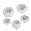 Flexible Silikonform, 3D-Blumenform, Kerzenformen, Duft-Aromatherapien, Herstellungsform, handgefertigte Desktop-Ornament-Form