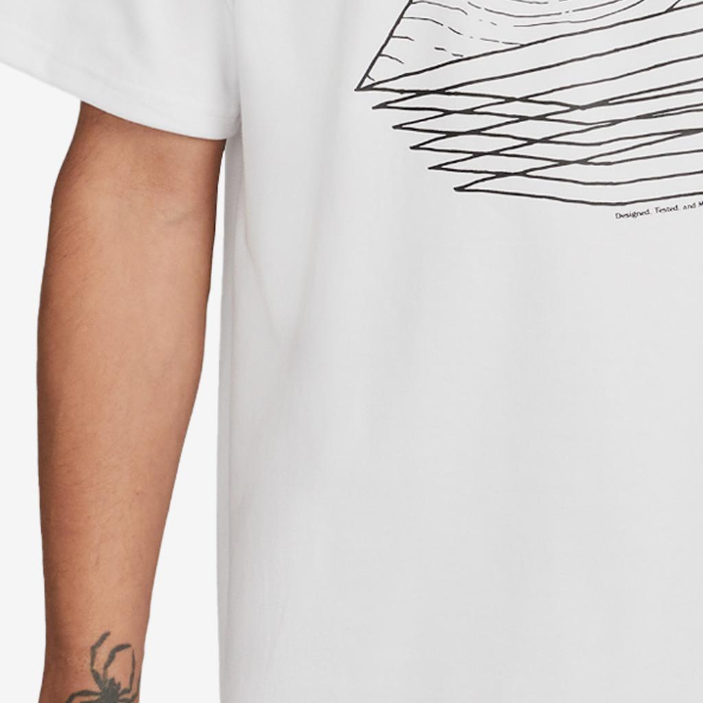 Nike ACG Changing Eye Graphic Print Quick-Dry Crewneck T-Shirt Men Tops Summit-White FJ1128-121