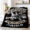 Awesome Judo Customize Your Name Blanket Warm Comfortable Soft Blanket For Chair Office Sofa Bed Sofa Office Camping Suitable For Gifting Relatives