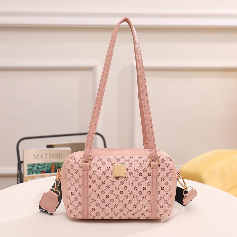 Women's Bag New Fashion Printed Shoulder Strap Crossbody Small Square Bag Simple Portable Shoulder Bag One Piece