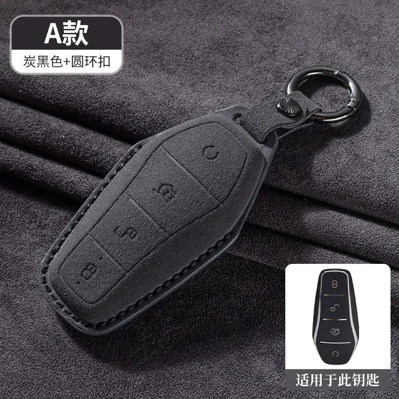 

Для Byd Qin Plusdmi Atto 3 Han Ev Dolphin Dm Qin Plus Song Pro Max Yuan Dolphin E2 4 Кнопки Чехол-Крышка для Автомобильного Пульта ДУ
