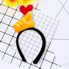 Men Women Headband Spoof Thumb Gesture Design Versatile Hairband Cartoon Hair