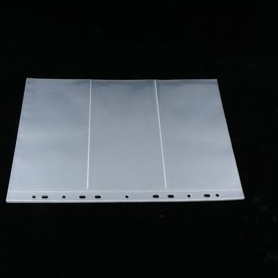 10 pezzi di fogli sciolti, 3 slot, porta banconote trasparenti, borsa protettiva portatile per banconote, album per la raccolta di banconote