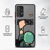 Case for Samsung Galaxy A73 A33 A52S A72 A56 A55 A16 A15 A54 A14 A23 A17 A52 A53 A35 A34 A36 Phone Cover One Pieces Zoro Luffy