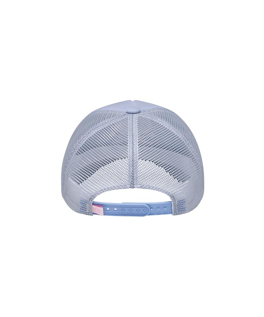 Syakili Kiri Skull Trucker Cap (Blue)