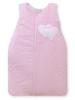 Cotton Baby Sleeping Bag M 6-12 Months Tog 2.5 All-Season Insulated Pink Hearts Plaid