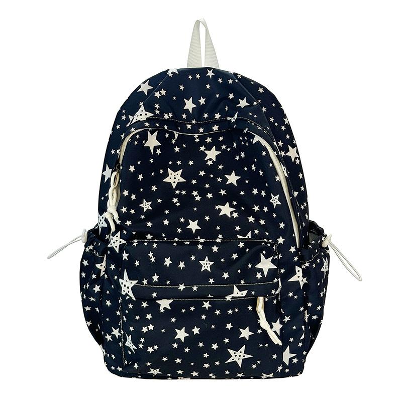 Schoolbag High-value middle school and college student schoolbag female Korean version ins Fresh and sweet large-capacity backpack Campus leisure 