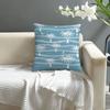 Plam Trees Flowers Pillow Case Sofa Decorative Home Double-sided Printing Short Plush Cushion Cover Throw Pillow Cover Gifts