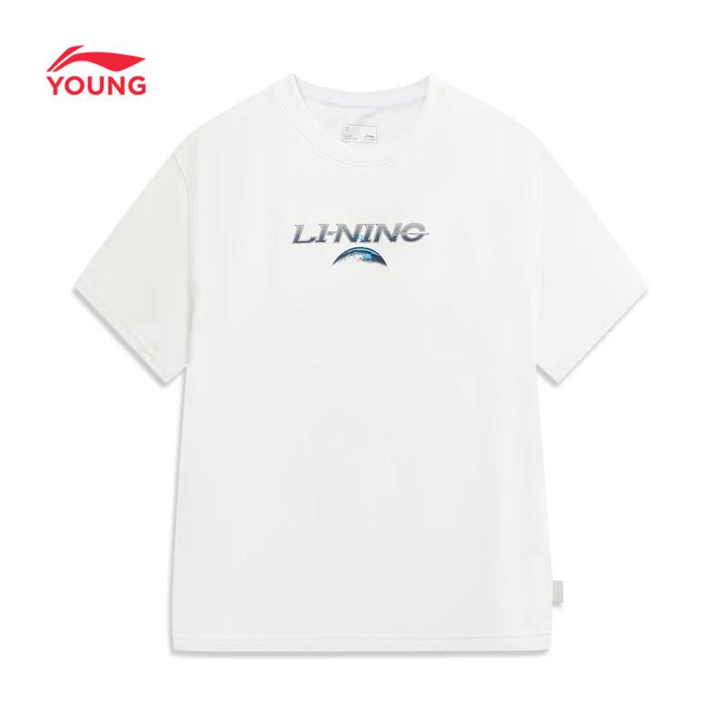 

LI-NING Kids Unisex Space Theme Short Sleeve Tee 120